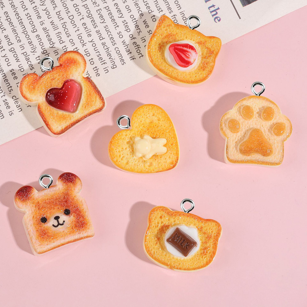 Resin Craft Projects - 10pcs Heart Bear Cat Animal Shape