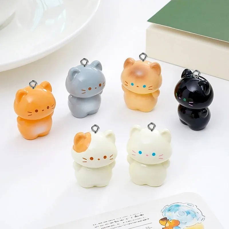10 Pack Sweet 3D Standing Kitt - огляд і ціна Resin Craft Projects