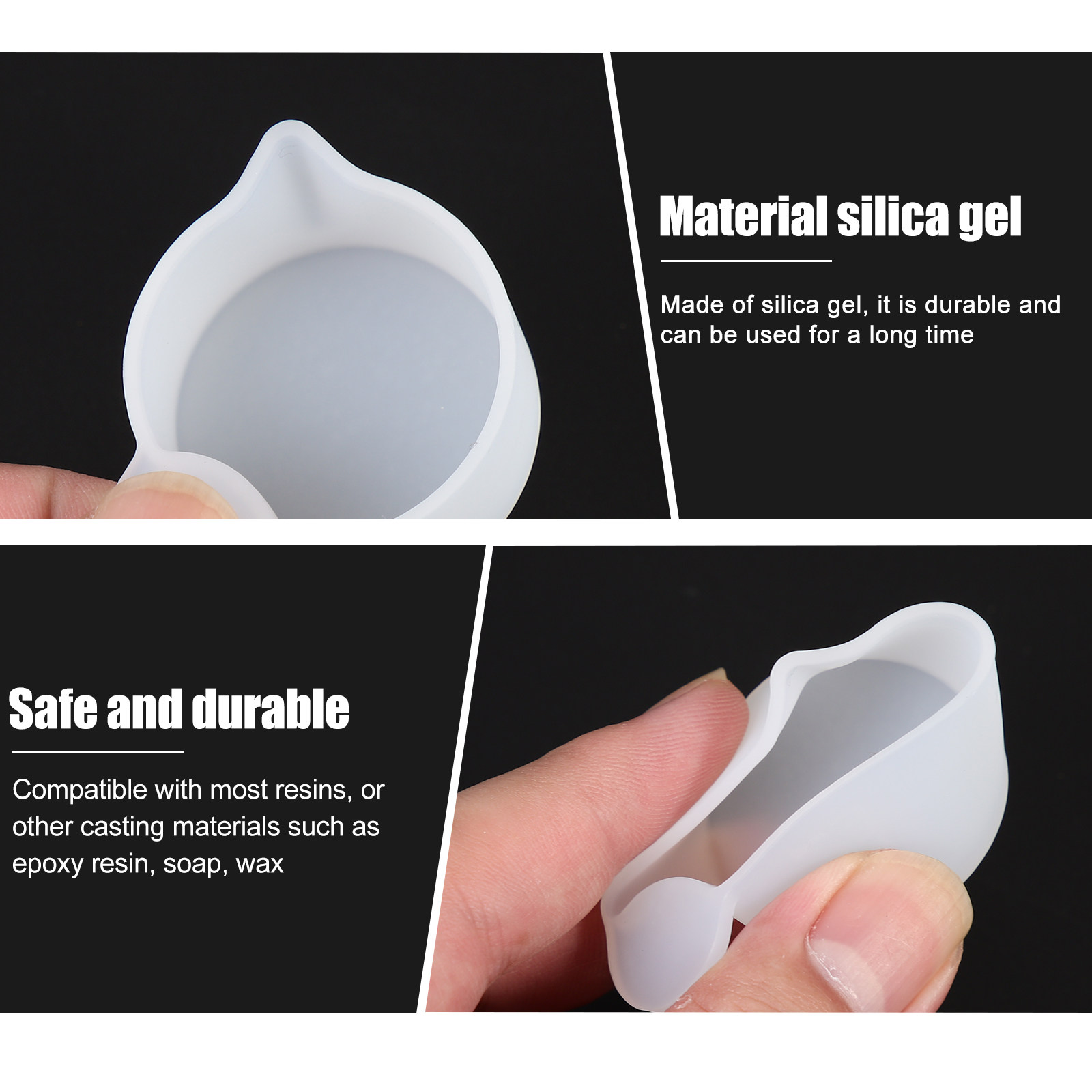 1Set Silicone Mixing Cup Kit f - огляд і ціна Mixing Cup Silicone