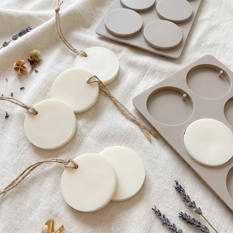 6-Cavity Round Tag Silicone Mo - огляд і ціна Resin Craft Ideas