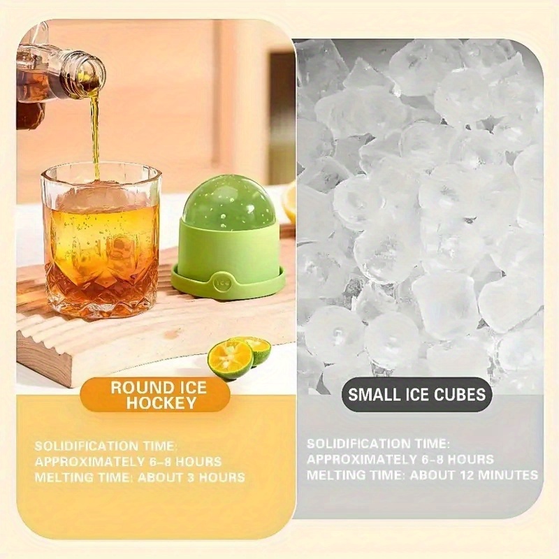 Ice Ball Moulds, Round Ice Cub - огляд і ціна Coaster Mold Round