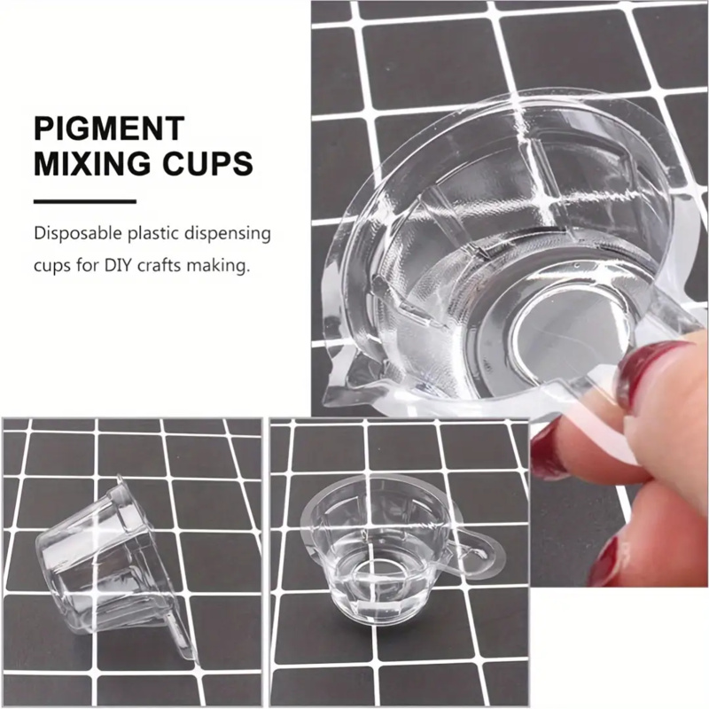 120Transparent Plastic Resin M - огляд і ціна Mixing Cup Silicone
