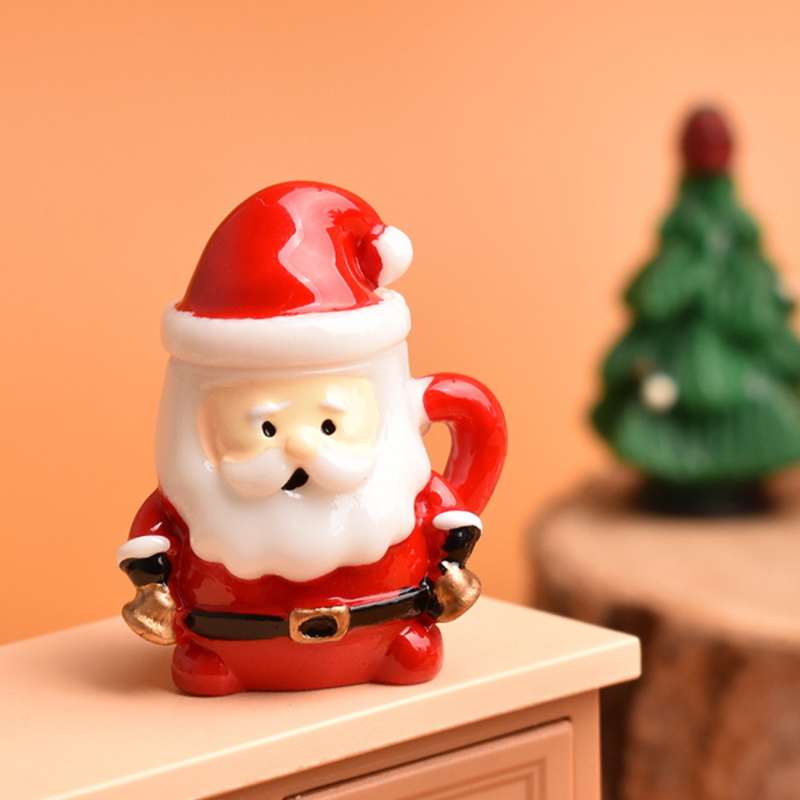 Mini Santa Teacup Ornament - R - огляд і ціна Resin Craft Supplies