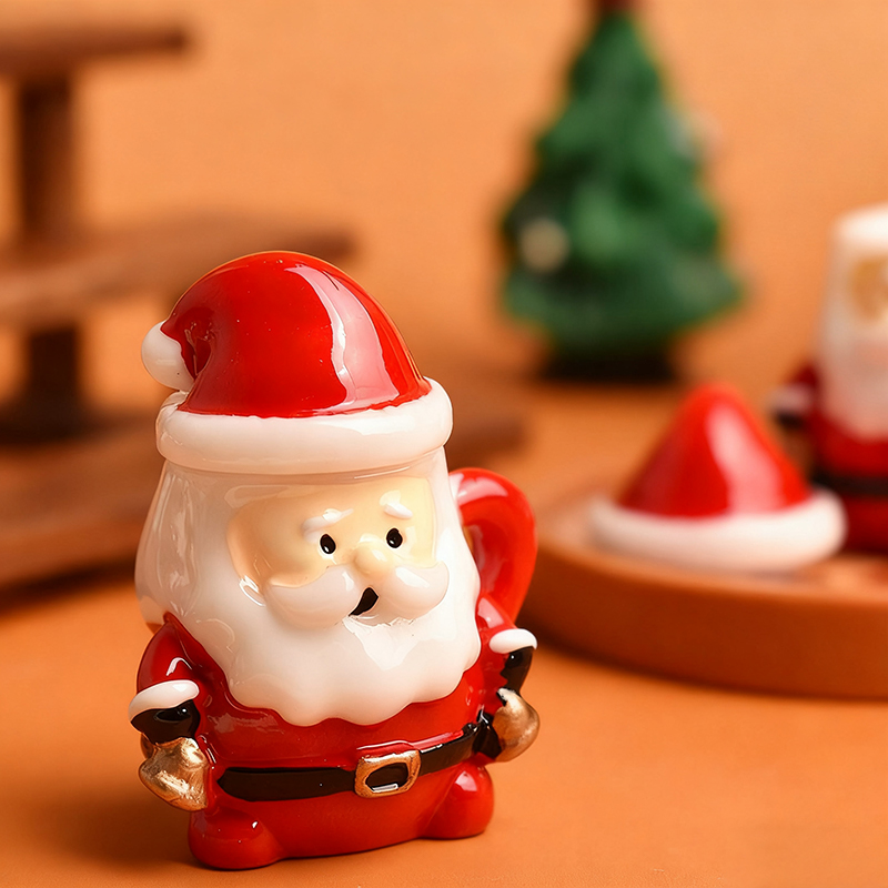 Mini Santa Teacup Ornament - R - огляд і ціна Resin Craft Supplies