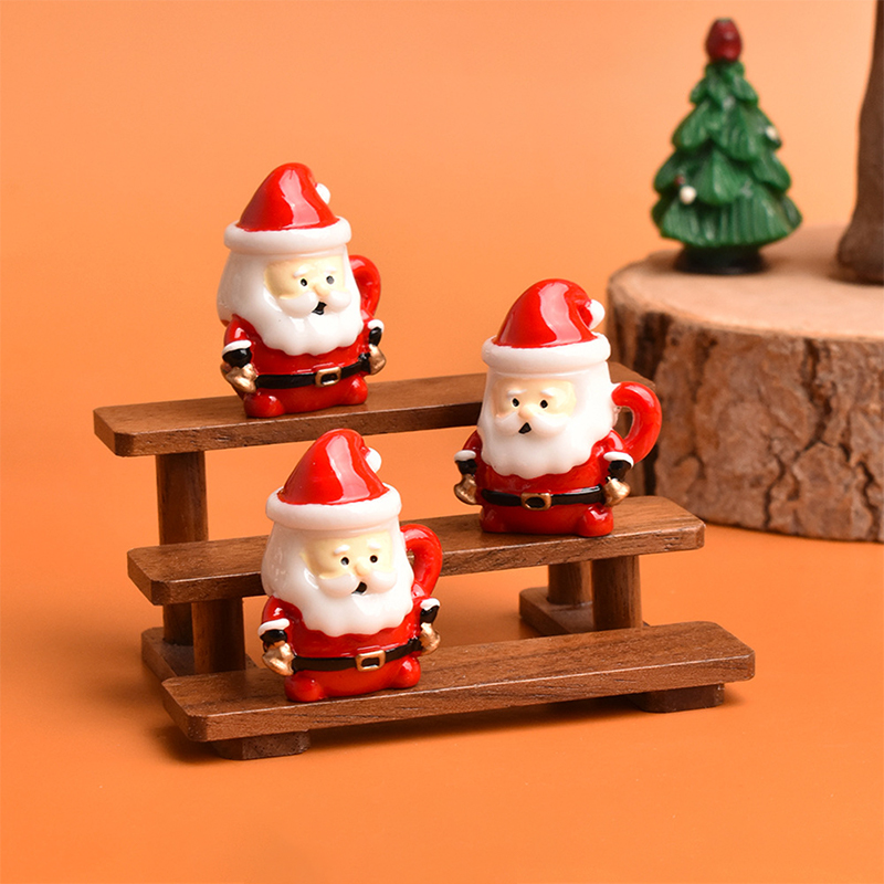 Mini Santa Teacup Ornament - R - огляд і ціна Resin Craft Supplies