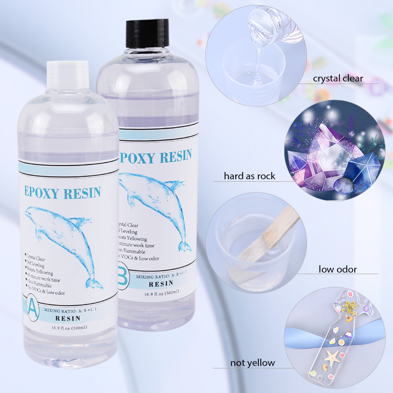 1:1 Clear Epoxy Resin Crystal  - огляд і ціна Serving Tray Mold