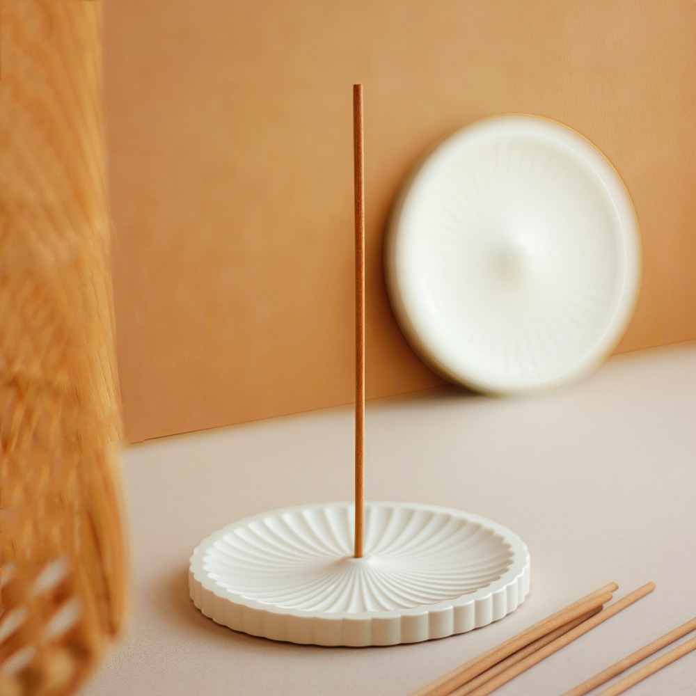 2pcs Round Incense Burner Sili - огляд і ціна Coaster Mold Round