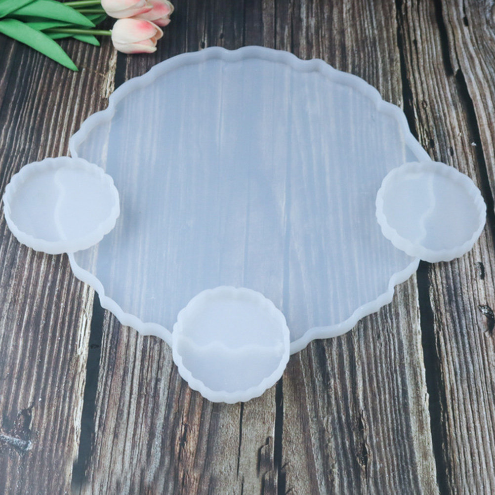 2Pcs Premium Silicone Crystal  - огляд і ціна Serving Tray Mold