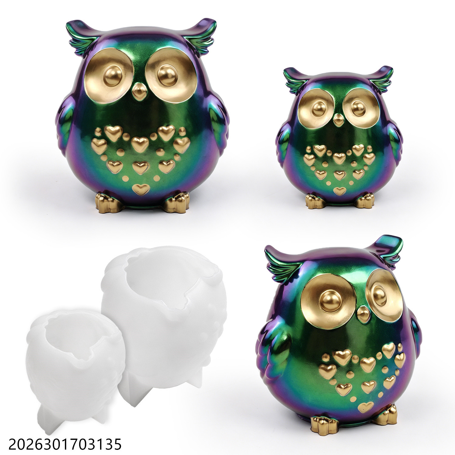 Owl Silicone Mold 3D Bird Shap - огляд і ціна Serving Tray Mold