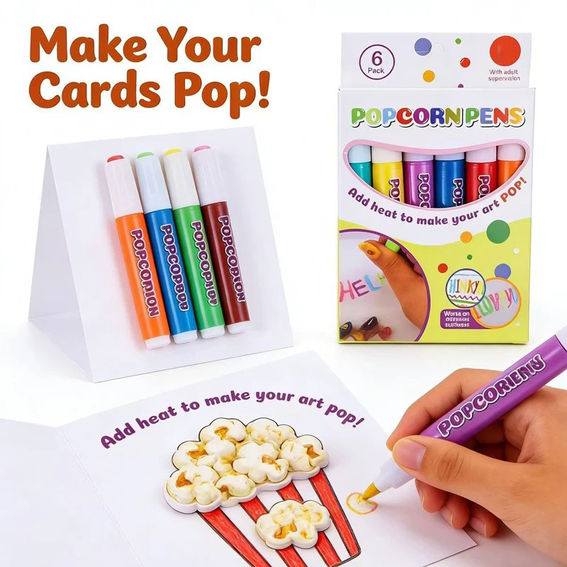 Magic Popcorn Pens 6 Colors He - огляд і ціна Copic Marker Sketch