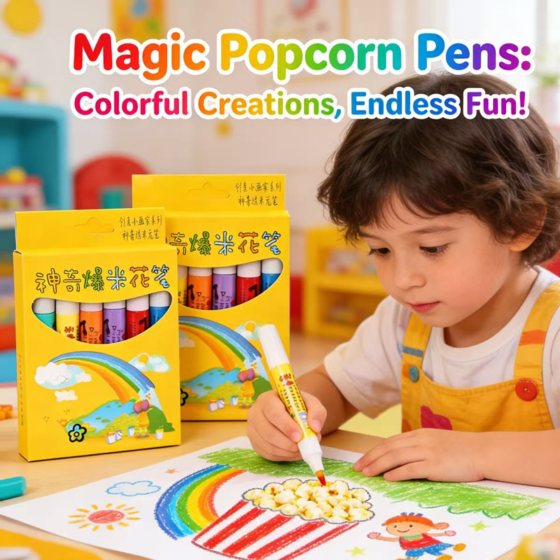 Magic Popcorn Pens 6 Colors He - огляд і ціна Copic Marker Sketch