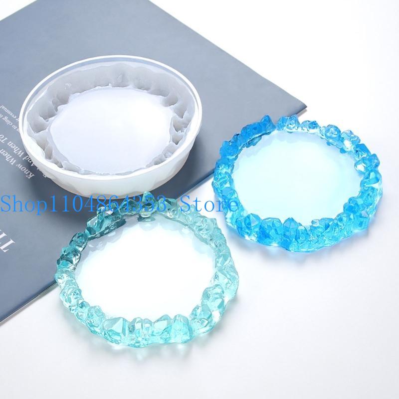 Crystal Cluster Molds for Resi - огляд і ціна Coaster Mold Round